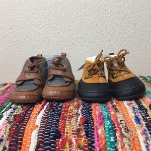 CARTER’S 6-9M HIKER BOOT BUNDLE NWT